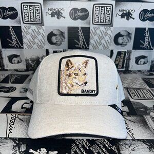 Authentic Goorin Bros Coyote Cloth "Bandit" Beige Hat (NWT)